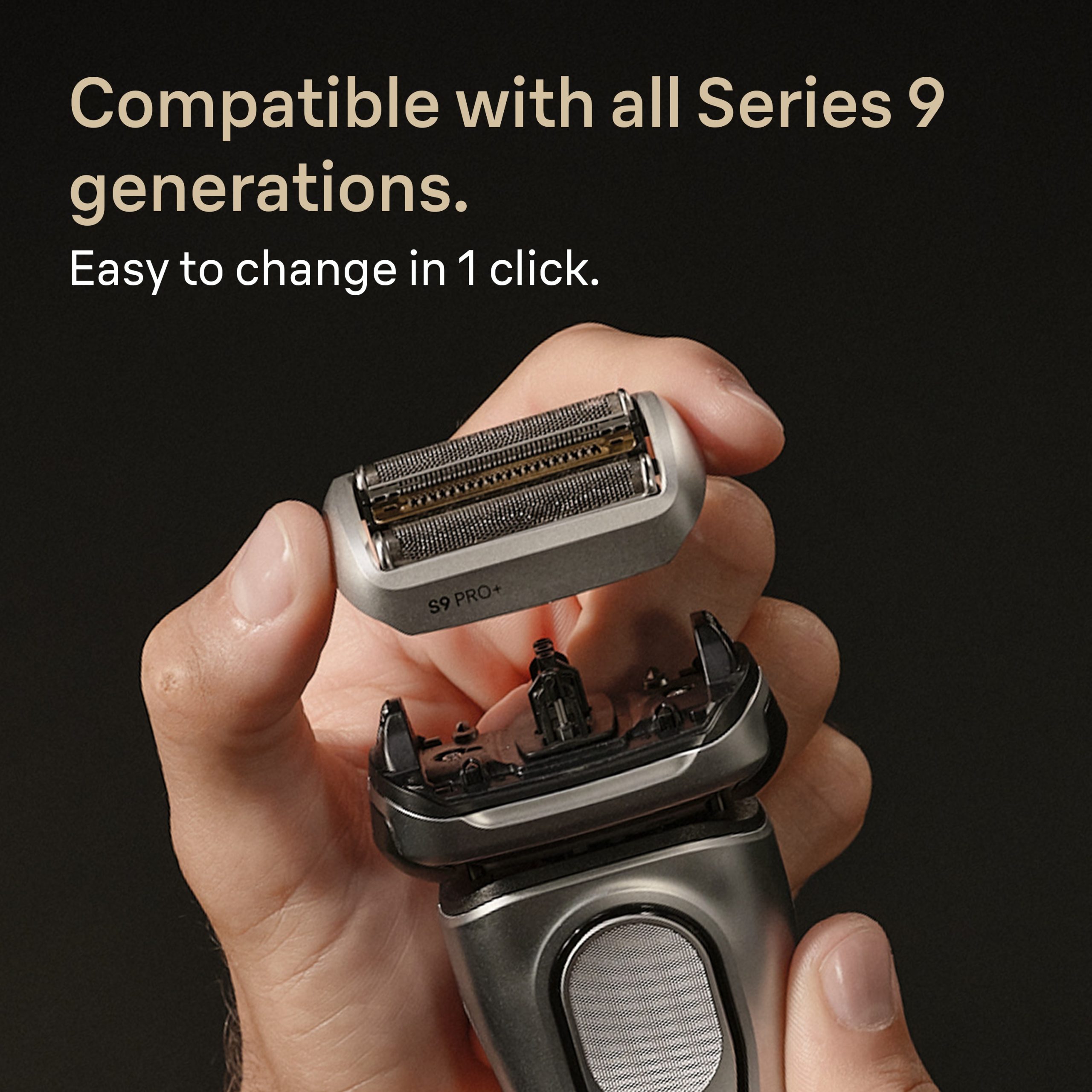 Braun Series 9 Shaver Replacement Head Part 94M, Compatible with All Series 9 Electric Shavers - Image 2
